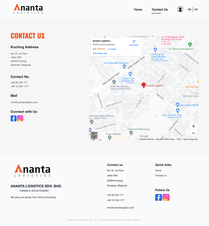 Ananta Logistics